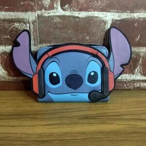 Loungefly Disney Stitch Gamer Wallet Mini Zip - Gamestop Exclusive
